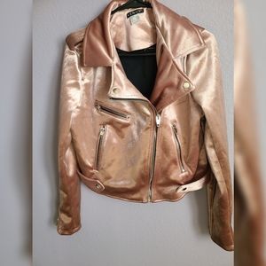 Velvet Rose Gold Jacket